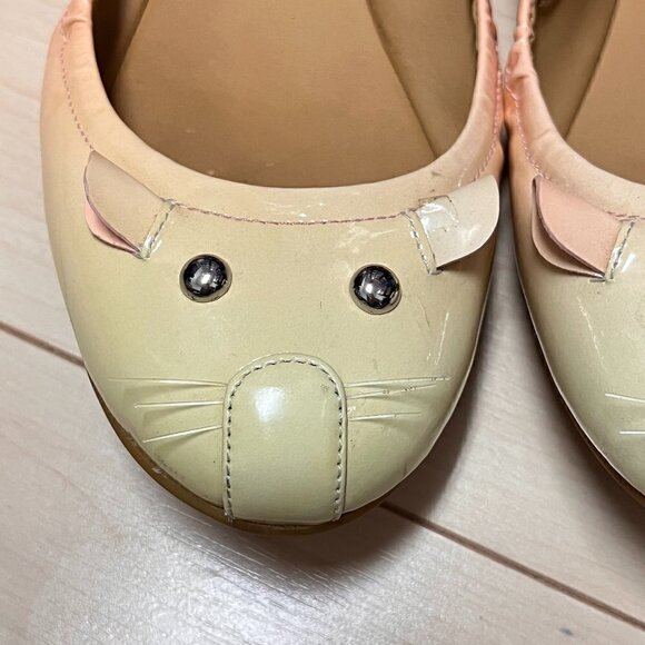 Marc by Marc Jacobs Ombre Patent The Mouse Flats Sz 38.5 - Picture 9 of 10